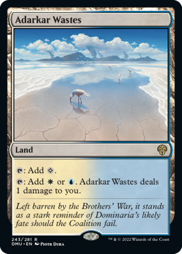 Dominaria United - Adarkar Wastes - Brand New