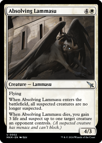 Murders at Karlov Manor - Absolving Lammasu - Brand New