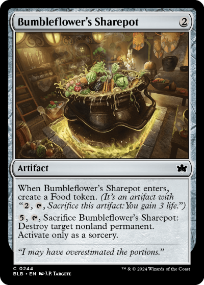 Bloomburrow - Bumbleflower's Sharepot - Brand New