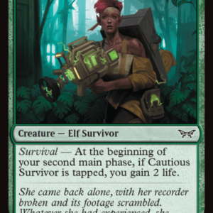 Duskmourn - Cautious Survivor - Brand New