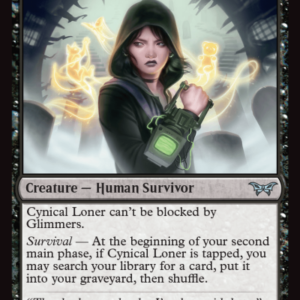 Duskmourn - Cynical Loner - Brand New