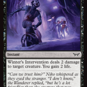 Duskmourn - Winter's Intervention - Brand New