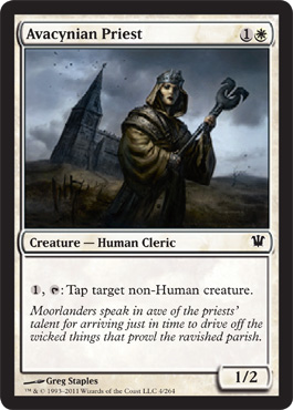 Innistrad - Avacynian Priest - Near Mint