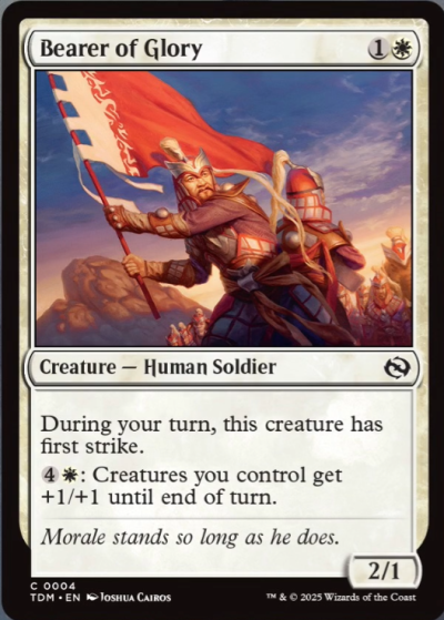 Brand New - Bearer of Glory - Tarkir: Dragonstorm