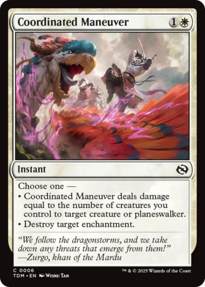 Brand New - Coordinated Maneuver - Tarkir: Dragonstorm