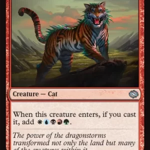 Brand New - Iridescent Tiger - Tarkir: Dragonstorm