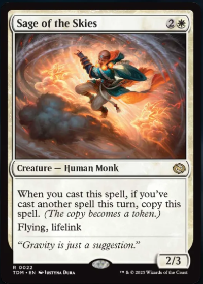 Brand New - Sage of the Skies - Tarkir: Dragonstorm