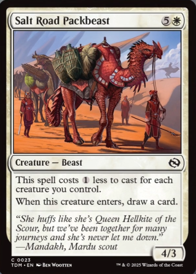 Brand New - Salt Road Packbeast - Tarkir: Dragonstorm