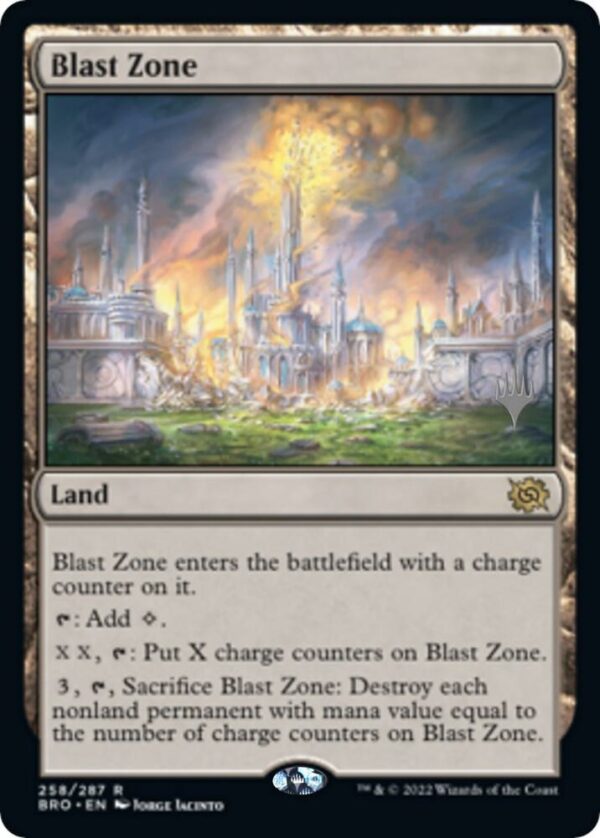 Near Mint - Blast Zone - Promo Pack